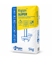 Chit pentru umplere și finisare rosturi gips-carton Rigips Super, 5 kg Chit pentru umplere și finisare rosturi gips-carton Rigips Super, 5 kg
